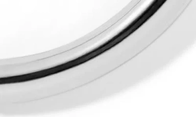 Jennifer Fisher Lilly Hinge Baby Hoop Earrings In Metallic