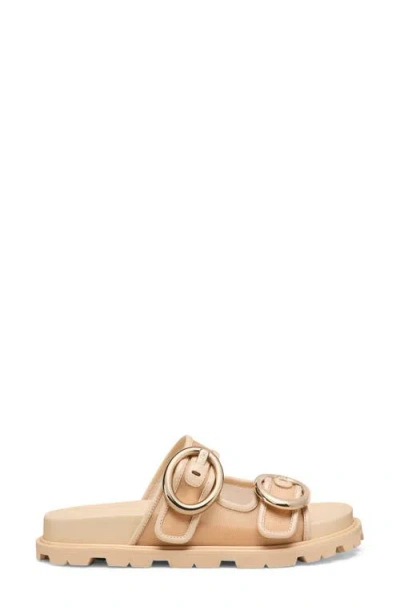 Stuart Weitzman Benni Two-strap Sandal In Brown