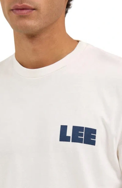 Lee Workwear Graphic T-shirt In Ecru