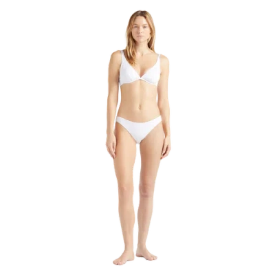 Vilebrequin Broderie Anglaise Midi Brief Bikini Bottom In Blanc