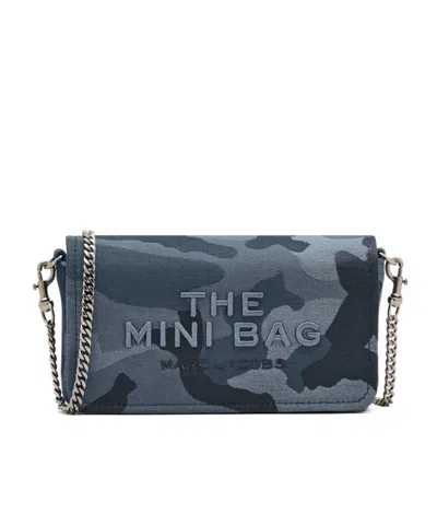 Marc Jacobs Cotton Shoulder Bags In Blue