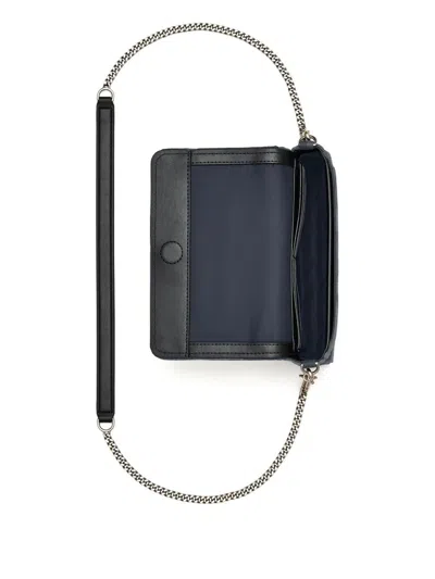 Marc Jacobs Cotton Shoulder Bags In Blue