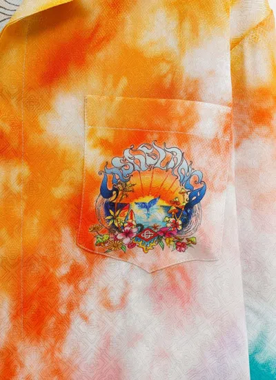 Casablanca Surf Trip Shirt In Multicolor