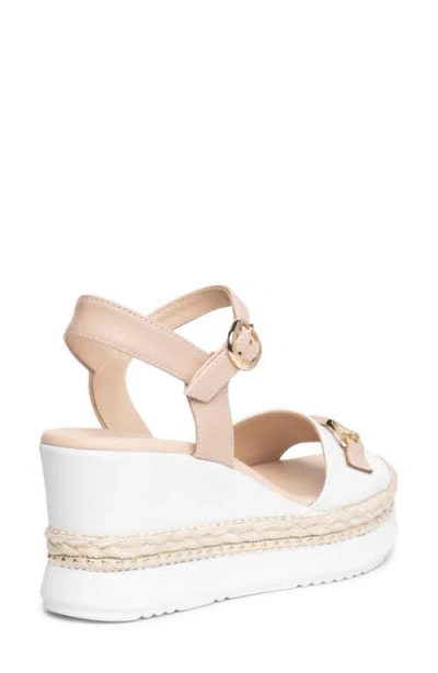Nerogiardini Platform Wedge Sandal In Pink