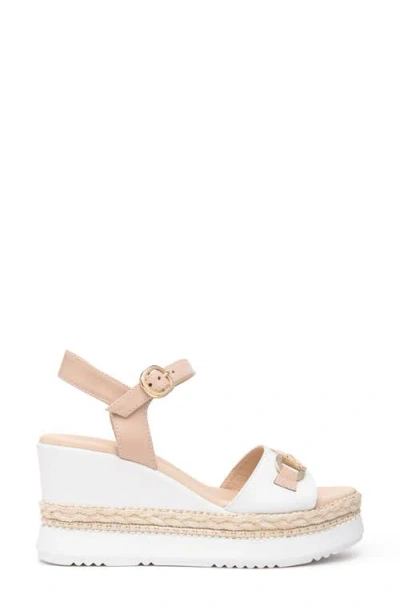 Nerogiardini Platform Wedge Sandal In Pink