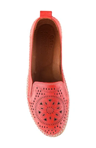 Spring Step Ingrid Flat In Red
