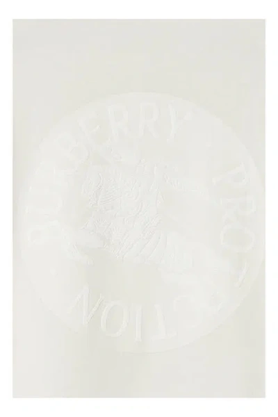 Burberry Men's B Shield Embroidery Cotton Jersey T-shirt In Brown