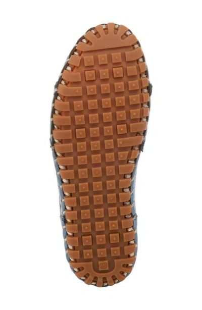 Spring Step Fusalide Mule In Blue