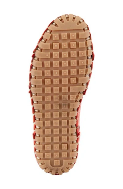 Spring Step Fusalide Mule In Red