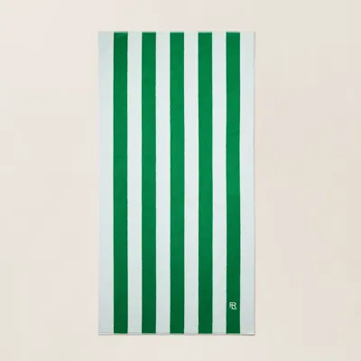 Ralph Lauren Henley Beach Towel In Billiard