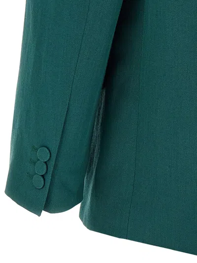 Dries Van Noten Birdy Blazer In Green