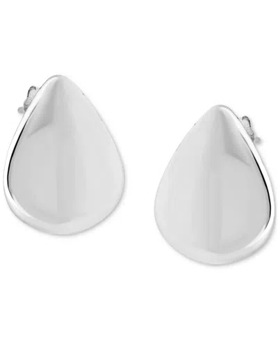 Giani Bernini Tear-shape Drop Earrings In Sterling Silver Or 18k Gold Over Sterling Silver, Exclusively At Macy's In Silver