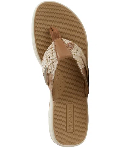 Sperry Women's Parrotfish Flip Flop Sandals, Created For Macy's In Brown