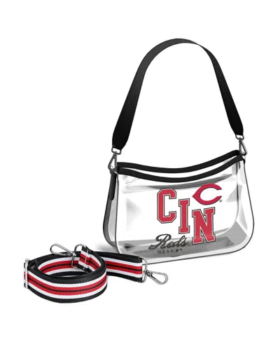 Wear By Erin Andrews Cincinnati Reds Clear Stadium Mini Purse In No Color
