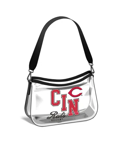 Wear By Erin Andrews Cincinnati Reds Clear Stadium Mini Purse In No Color