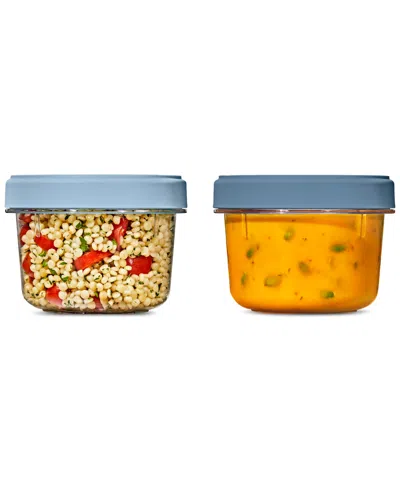 Oxo Good Grips Twist Stack 20-oz. Container, Set Of 2 In No Color