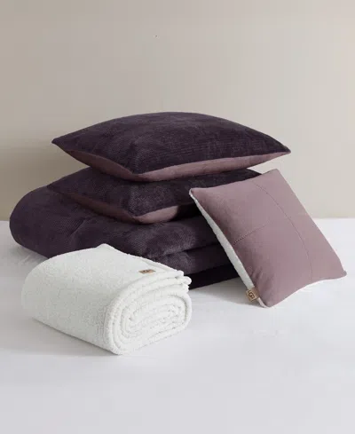 Ugg Brody Reversible 5-pc. Comforter Set, King In Fiction