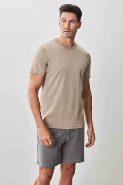 Robert Barakett Georgia Pima Cotton T-shirt In Brown
