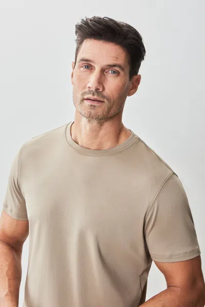 Robert Barakett Georgia Pima Cotton T-shirt In Brown