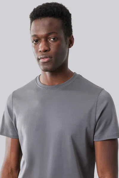 Robert Barakett Georgia Pima Cotton T-shirt In Smoke