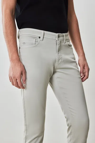 Robert Barakett Linear 5-pocket Pants In Stone