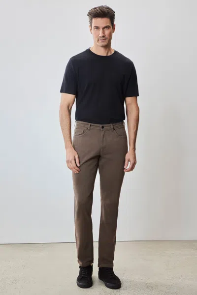 Robert Barakett Linear 5 Pocket Pant In Pottery
