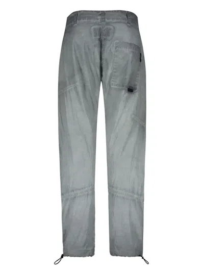 Iso.poetism Technical-nylon Pants In Grey