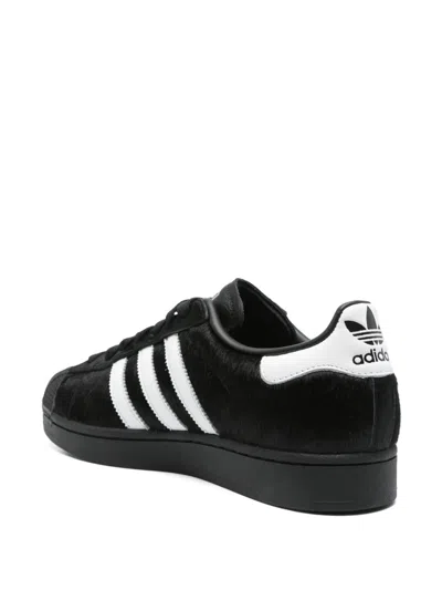 Adidas Originals Superstar Ii Sneakers In Black