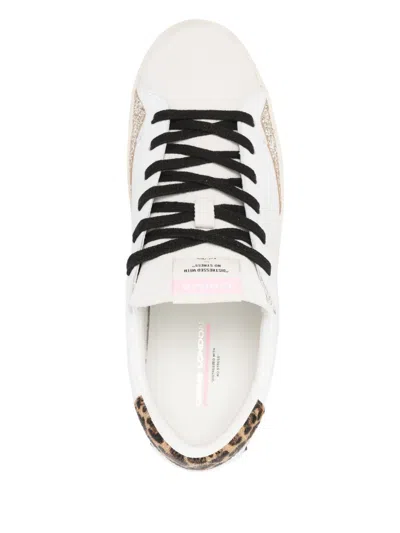 Crime London Distressed Sneakers In White