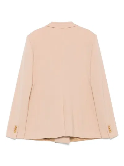 Tagliatore Pink Jasmine Blazer In Brown