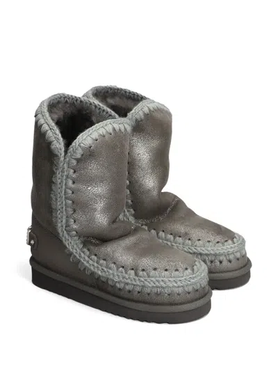 Mou Eskimo Boots In Grey