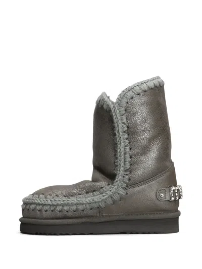 Mou Eskimo Boots In Grey