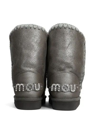 Mou Eskimo Boots In Grey