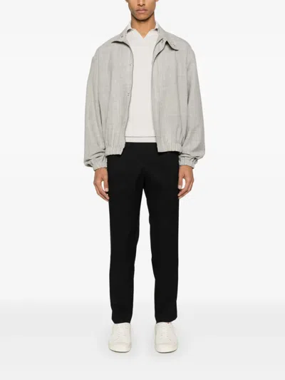 Fedeli Fine-knit T-shirt In Neutrals