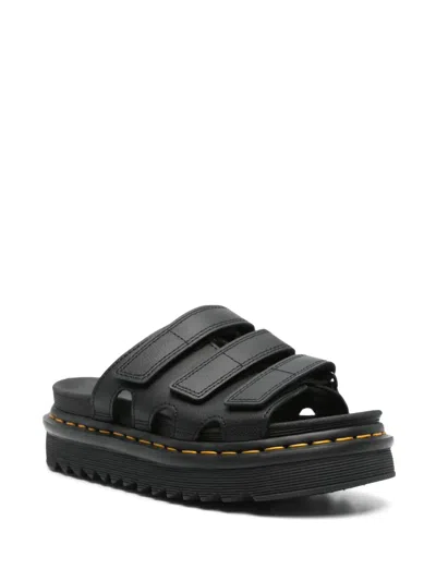 Dr. Martens Raine Slide Sandal In Black Athena