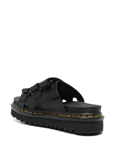 Dr. Martens Raine Slide Sandal In Black Athena