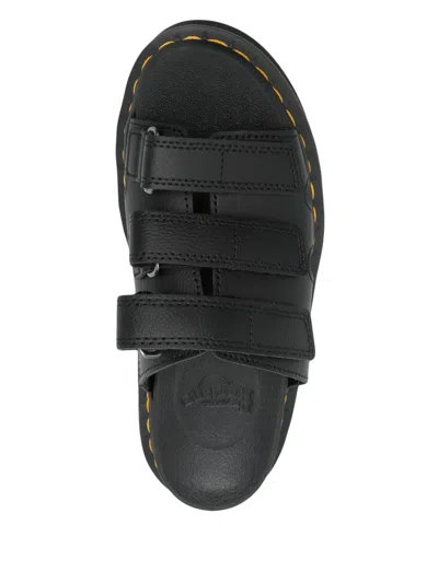 Dr. Martens Raine Slide Sandal In Black Athena