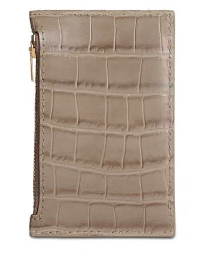 Yu Mei Frank Card Holder In Neutrals