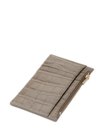 Yu Mei Frank Card Holder In Neutrals