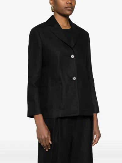 S Max Mara Arrigo Blazer In Black