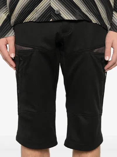 Kiko Kostadinov Inex Snap Shorts In Black