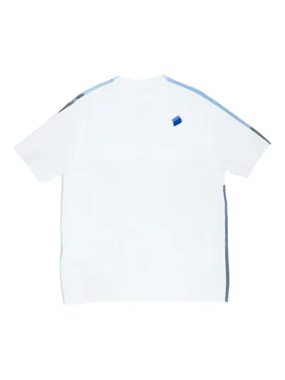 Ader Error Photograph-print T-shirt In Blue