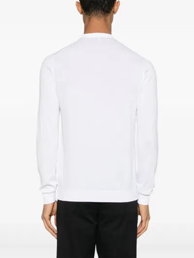 Fedeli Cotton Sweatshirt In White