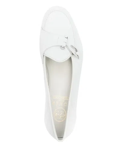 Edhen Milano Suede Loafers In Blue