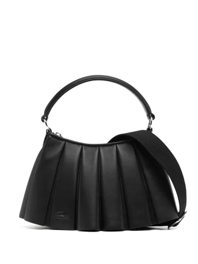 Lacoste Women's Small Lenglen Leather Bag - One Size In Black