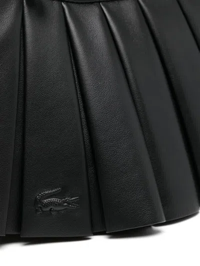 Lacoste Women's Small Lenglen Leather Bag - One Size In Black