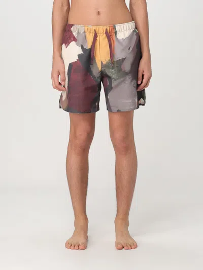 Jw Anderson J.w.anderson Abstract Printed Costume In Olive