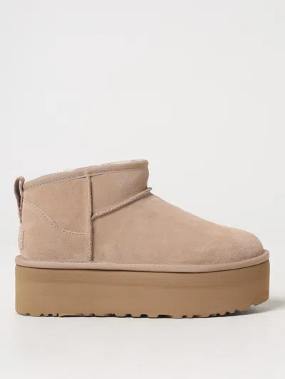 Ugg Classic Ultra Mini Platform Sand Boot In Brown