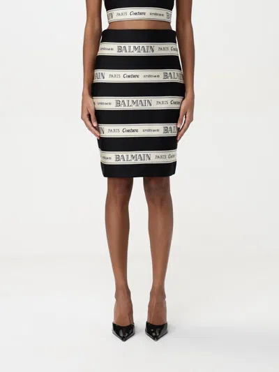 Balmain Ribbon Motif In Schwarz