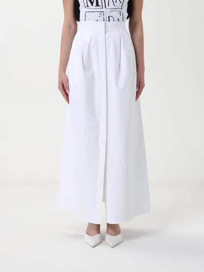 Max Mara Skirt  Woman Color White In White